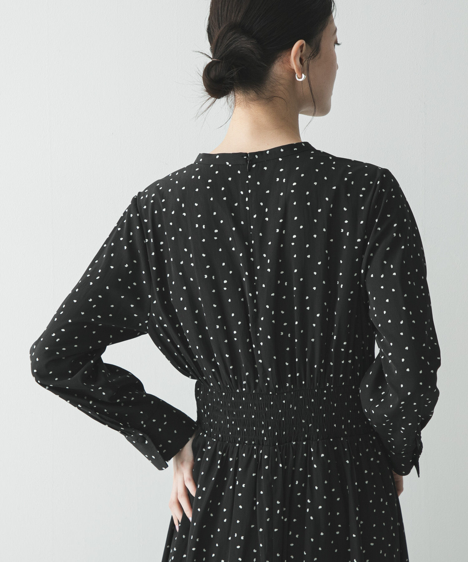 URBAN RESEARCH「ウエストシャーリングドットワンピース」|ワンピース|