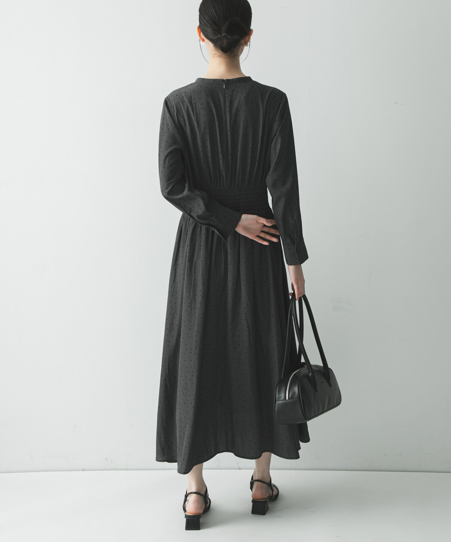 URBAN RESEARCH「ウエストシャーリングドットワンピース」|ワンピース|
