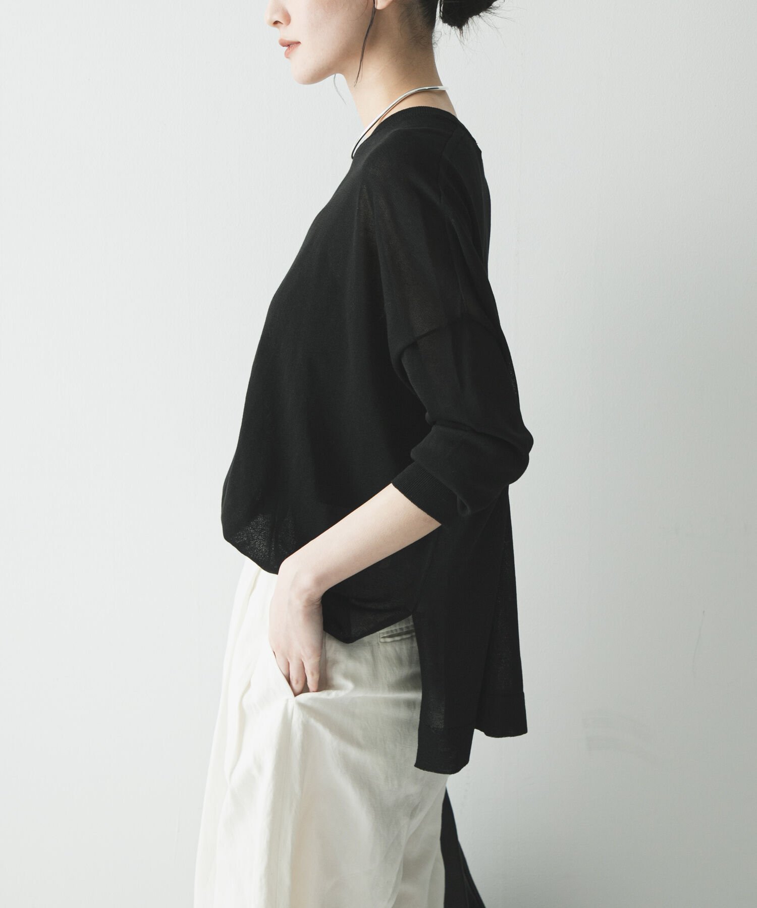 URBAN RESEARCH「UVカット加工ルーズニット」|ニット・セーター|