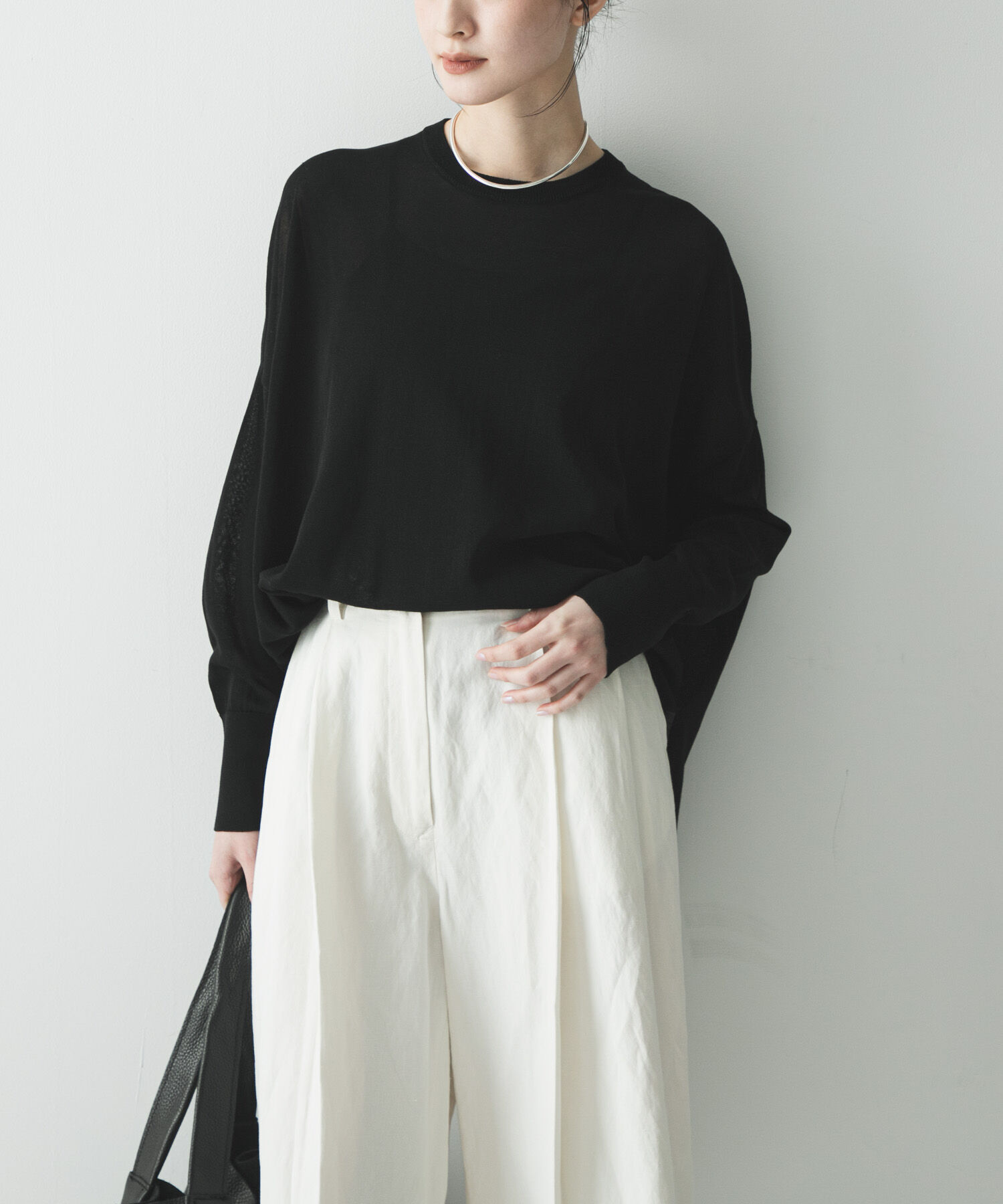 URBAN RESEARCH「UVカット加工ルーズニット」|ニット・セーター|