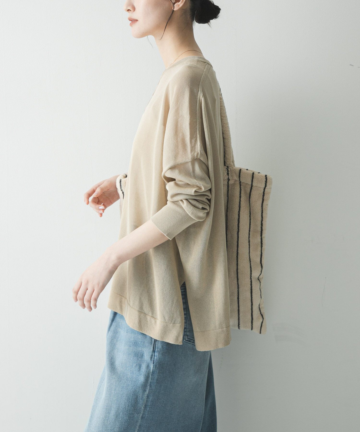 URBAN RESEARCH「UVカット加工ルーズニット」|ニット・セーター|