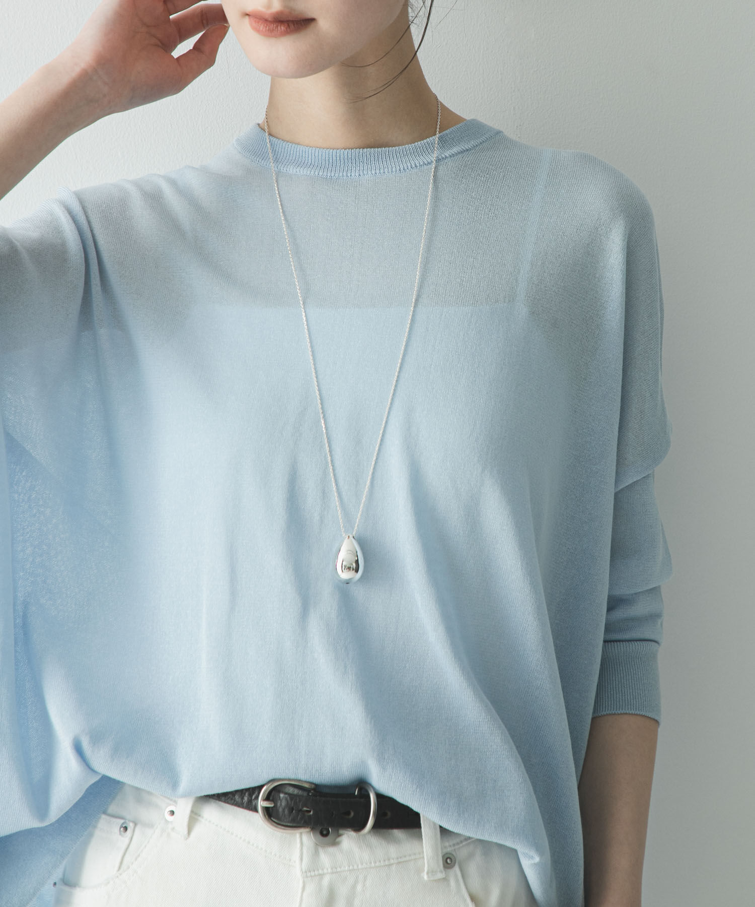 URBAN RESEARCH「UVカット加工ルーズニット」|ニット・セーター|