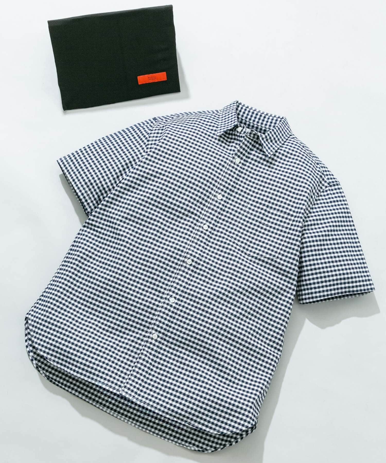 URBAN RESEARCH ROSSO「『WEB限定』『抗菌/消臭』『XXLｻｲｽﾞあり』ﾊｲﾊﾟﾌｫｰﾏﾝｽｵｯｸ」|シャツ・ブラウス|ネイビー