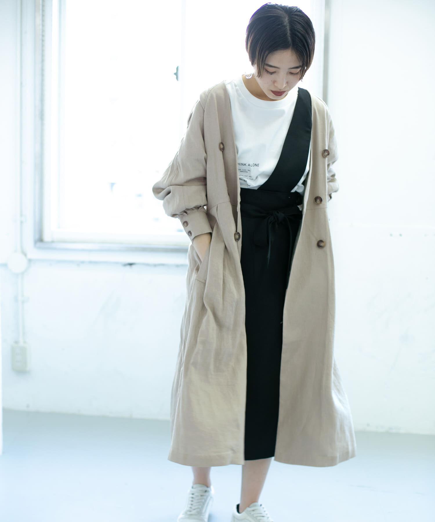  「トレンチドレスコート&there4;」|トレンチコート|