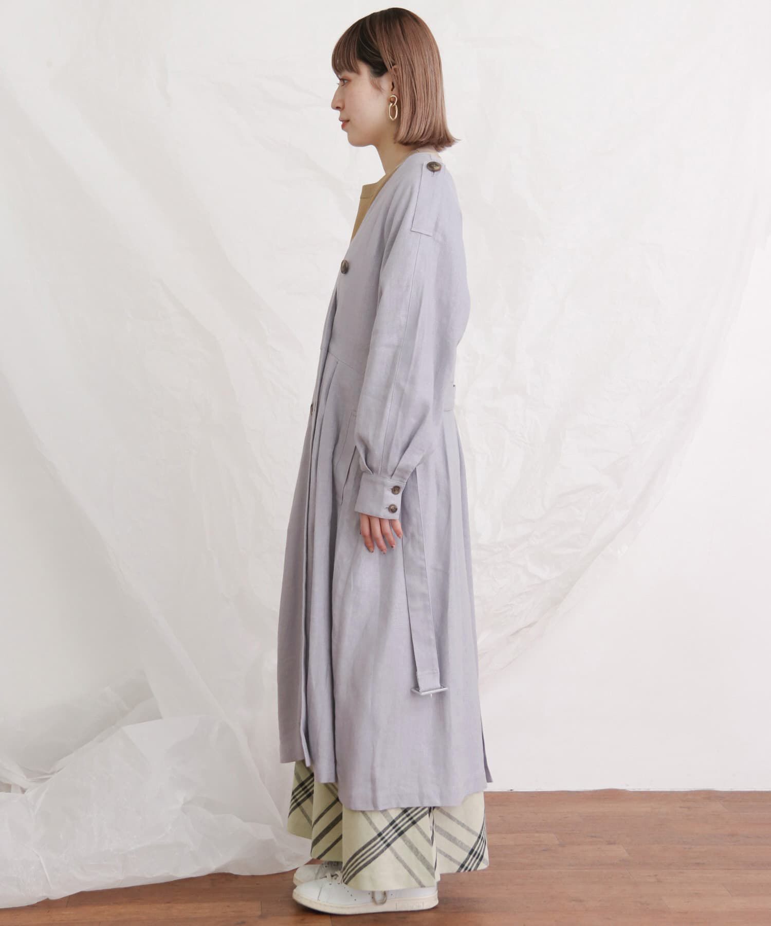  「トレンチドレスコート&there4;」|トレンチコート|