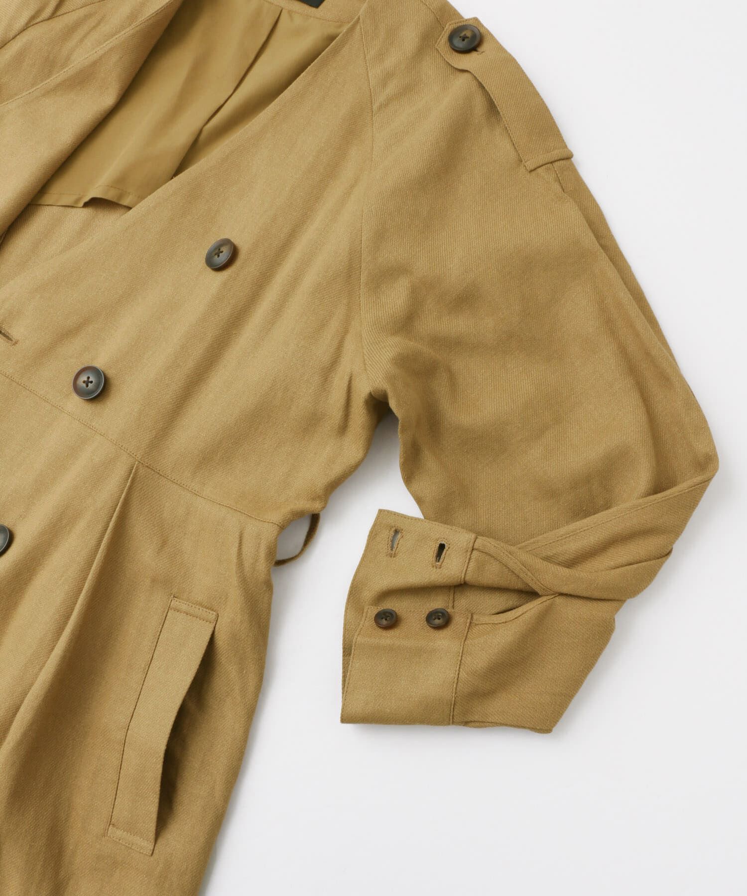  「トレンチドレスコート&there4;」|トレンチコート|