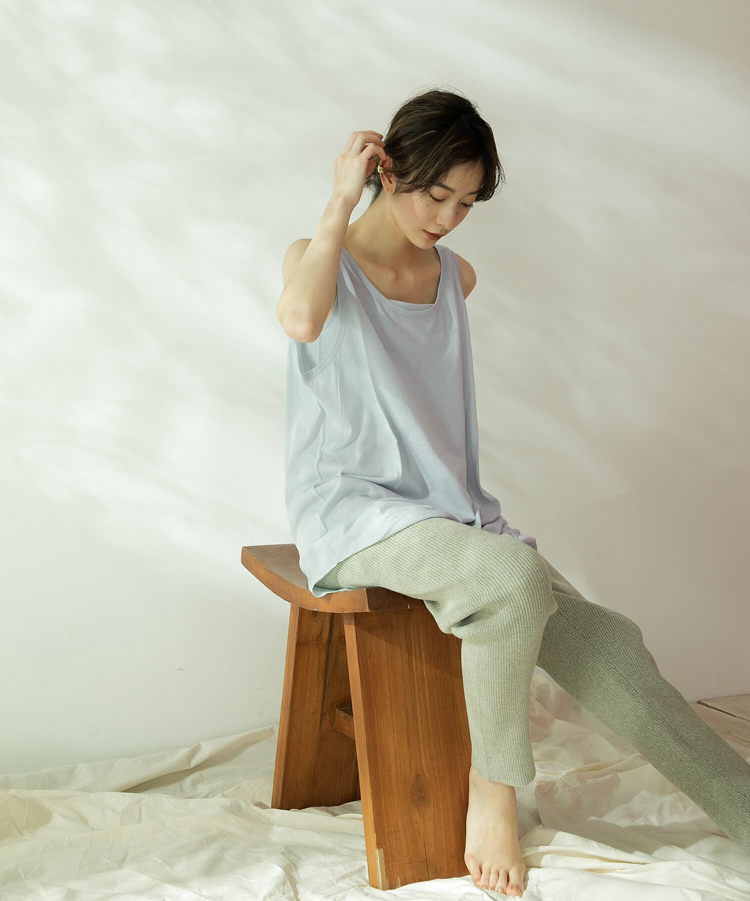  「ブラキャミソールセットタンクトップ」|タンクトップ|