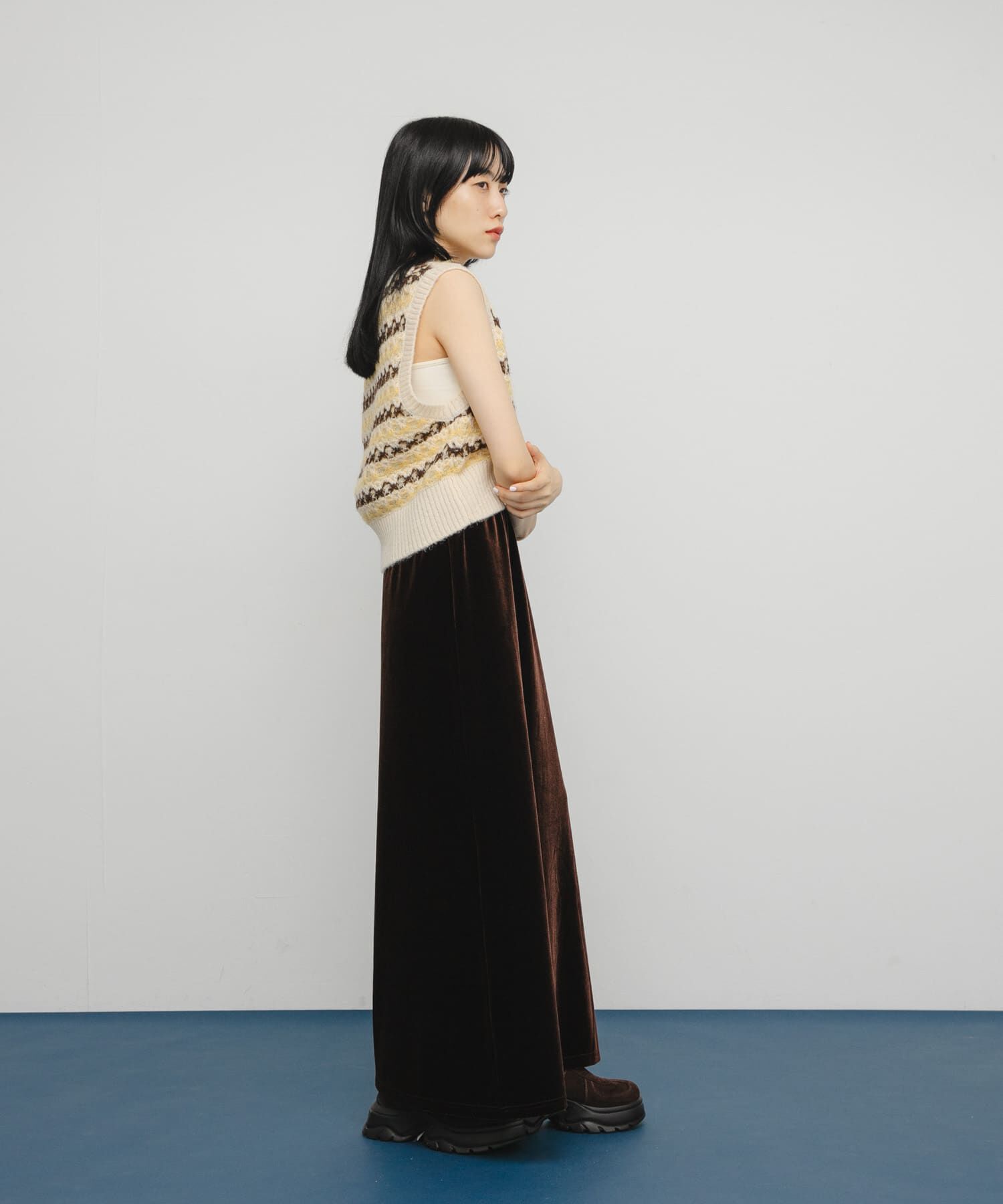  「シアージャガードニットベスト」|ベスト・ジレ|