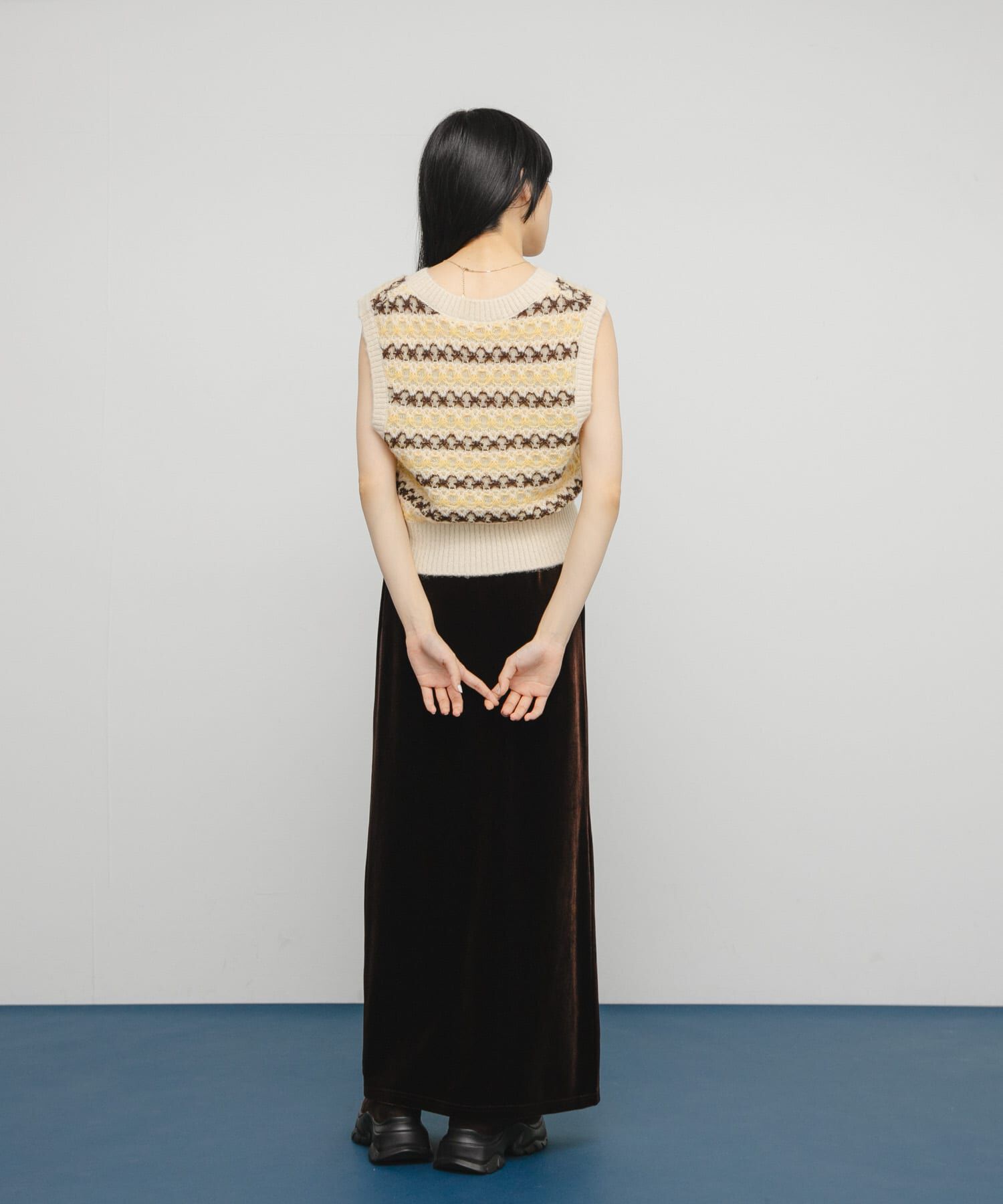  「シアージャガードニットベスト」|ベスト・ジレ|