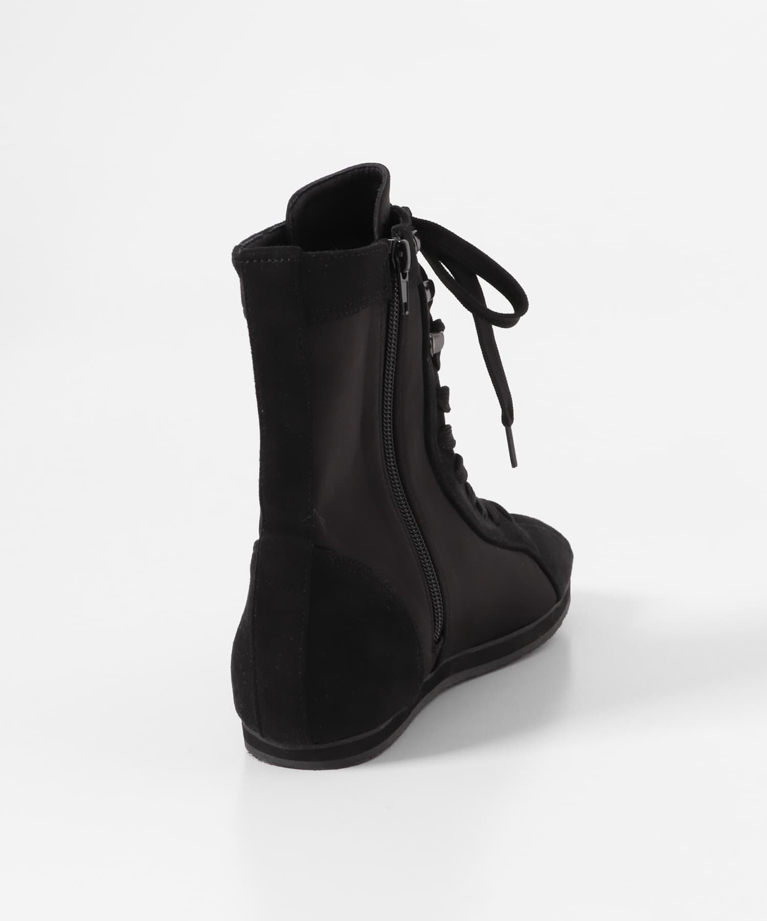  「レースアップハイカットスニーカー」|スニーカー|