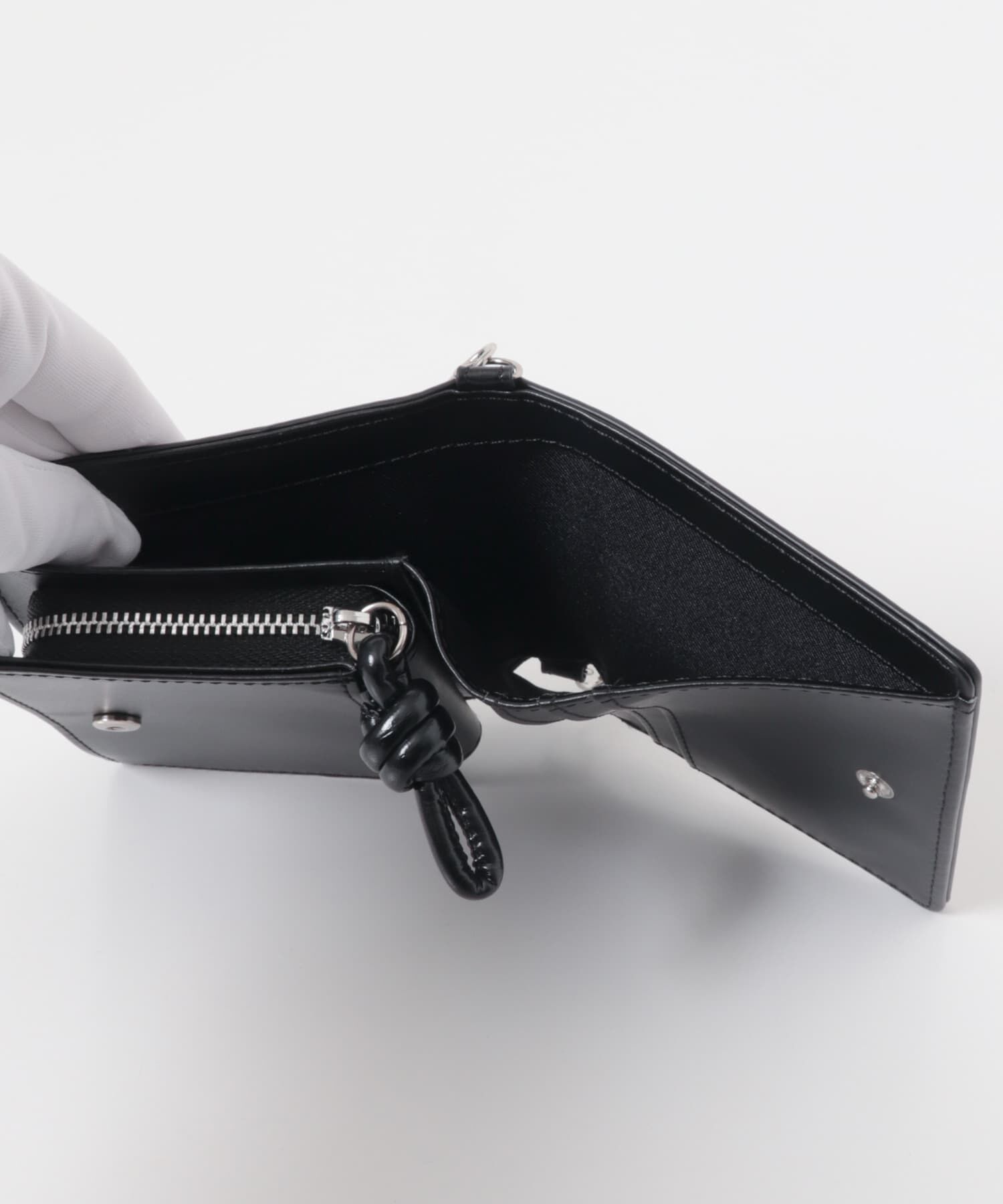  「ボールハンドル付きショルダーウォレット」|財布|