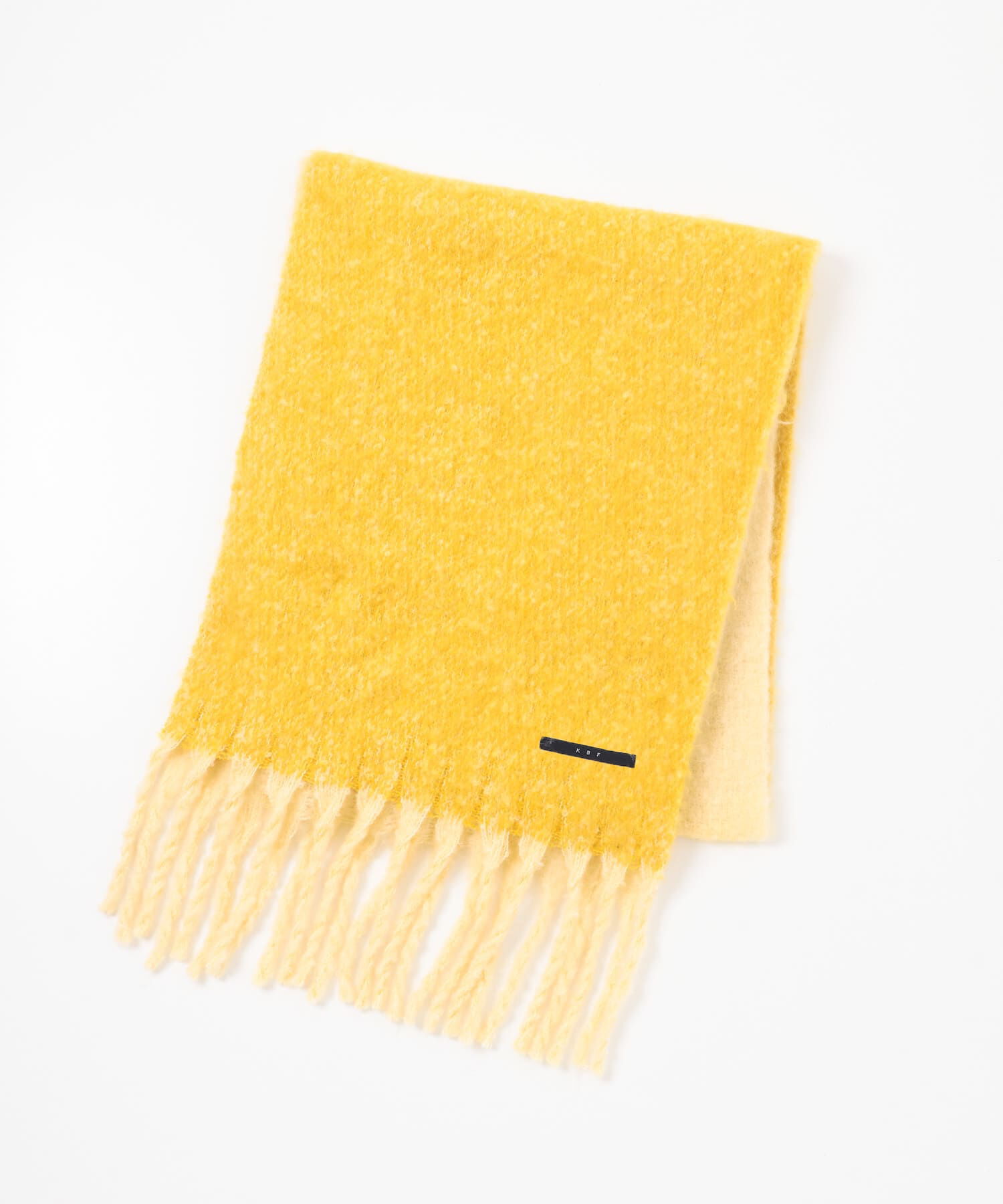  「ビッグフリンジバイカラーストール」|マフラー|