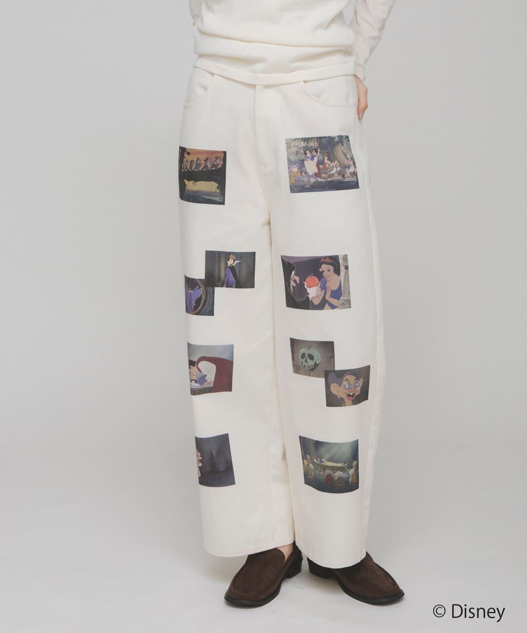  「Snow White/プリントパンツ」|その他|アイボリー