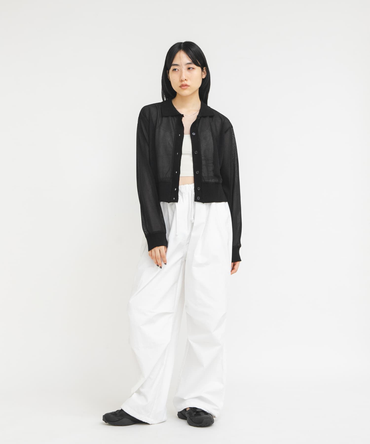  「シアーシャツカーディガン」|シャツ・ブラウス|