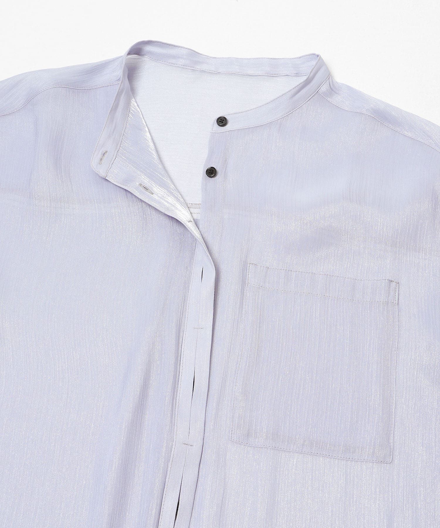  「シャイニーシアーシャツ」|シャツ・ブラウス|