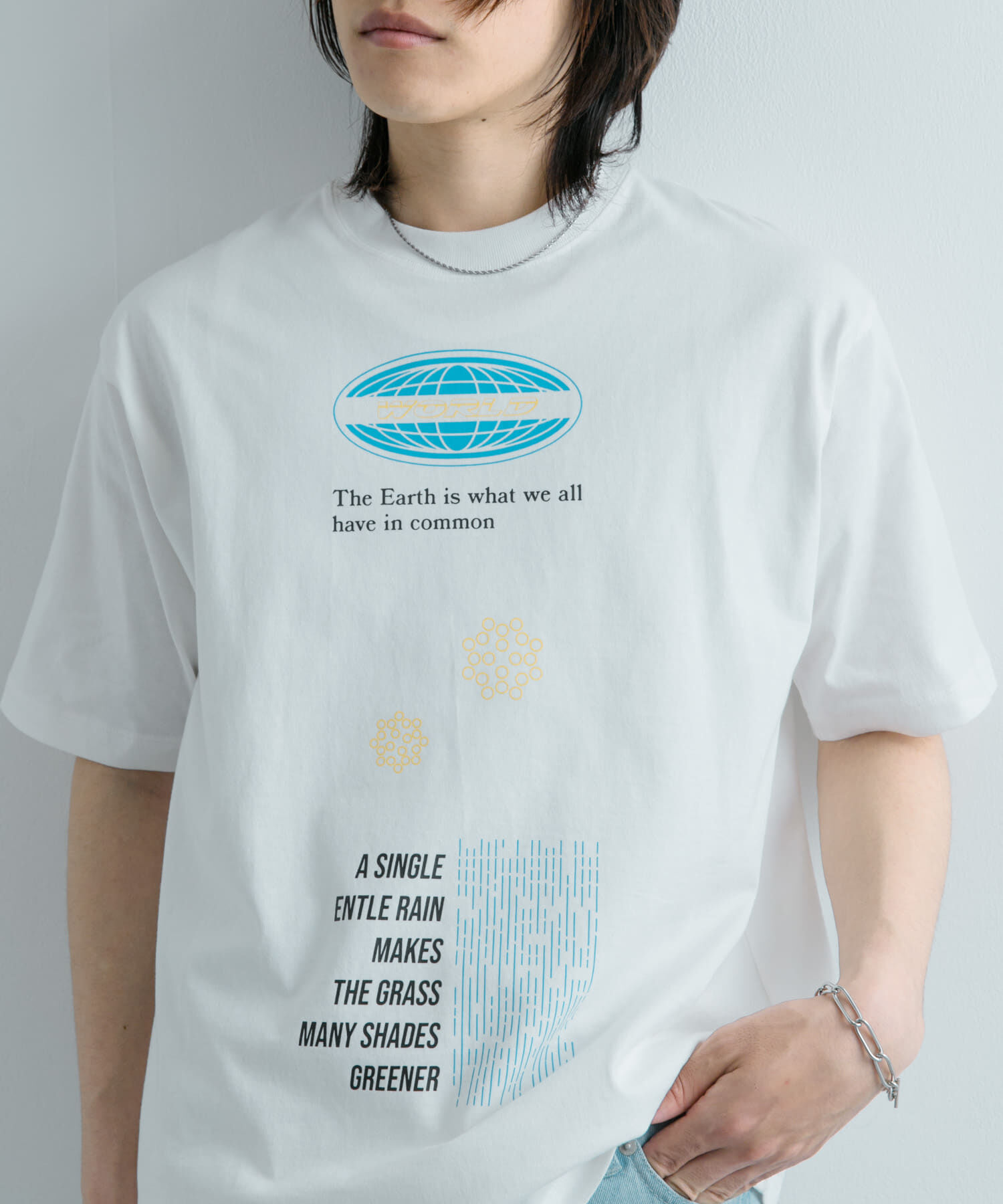 SENSE OF PLACE by URBAN RESEARCH「ロゴグラフィックTシャツ(5分袖) A」|Tシャツ・カットソー|