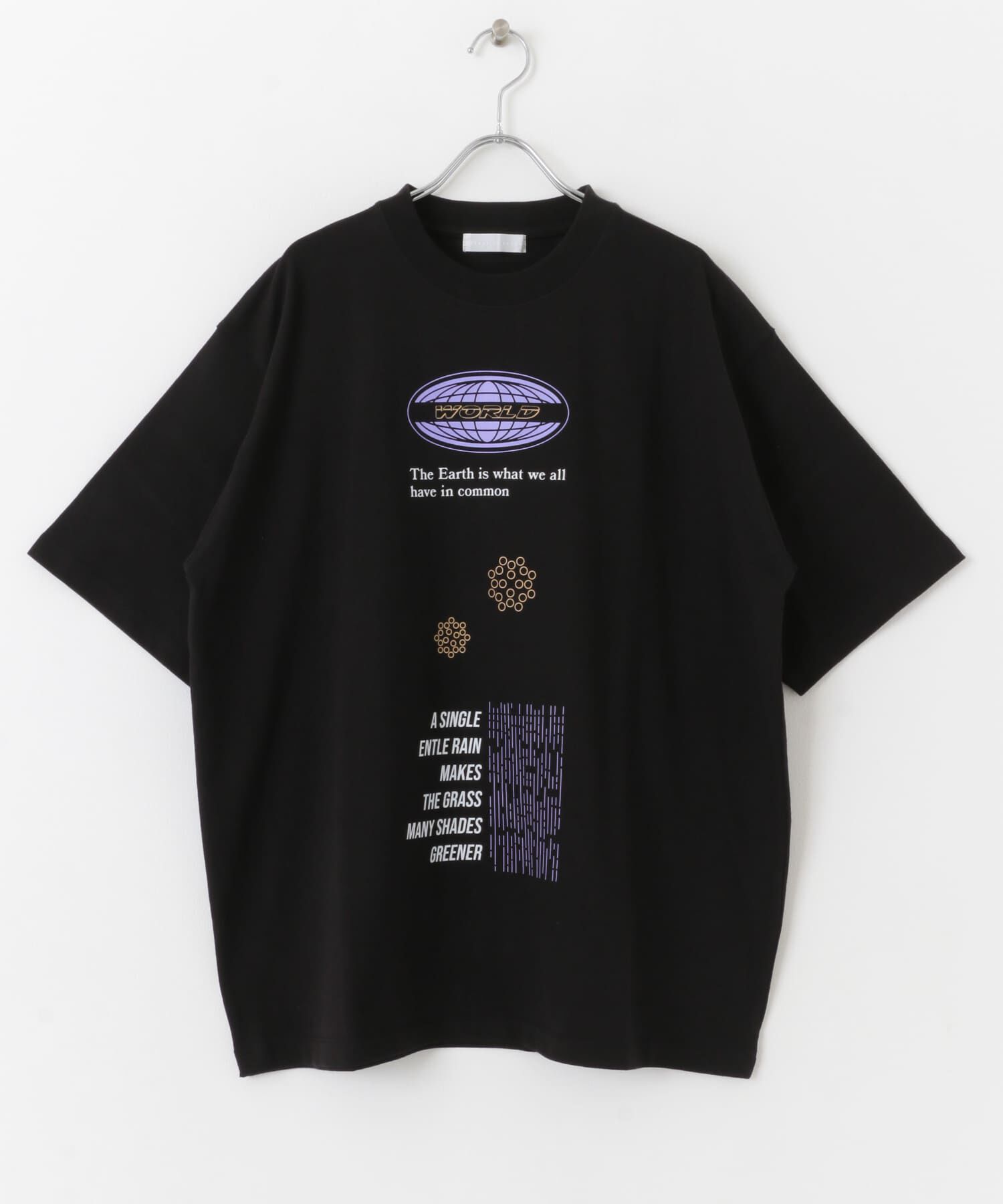 SENSE OF PLACE by URBAN RESEARCH「ロゴグラフィックTシャツ(5分袖) A」|Tシャツ・カットソー|