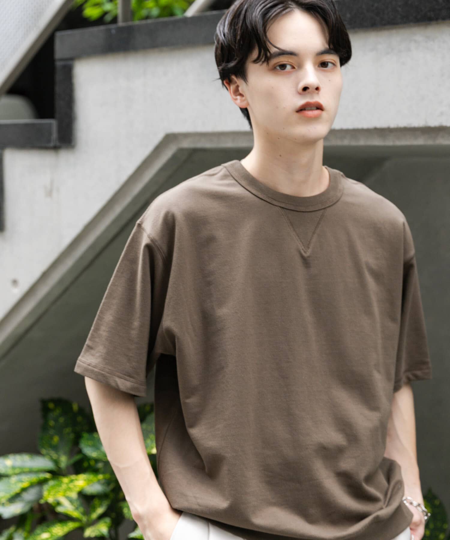 SENSE OF PLACE by URBAN RESEARCH「ライトスウェットショートスリーブTシャツ」|Tシャツ・カットソー|
