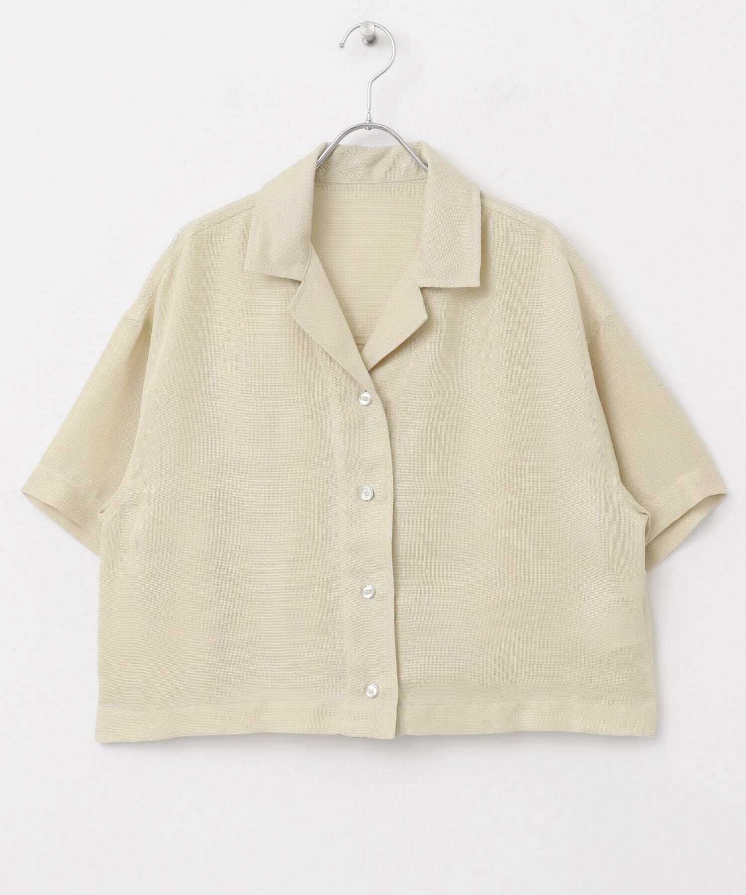 SENSE OF PLACE by URBAN RESEARCH「リネンライクメッシュシャツ」|シャツ・ブラウス|