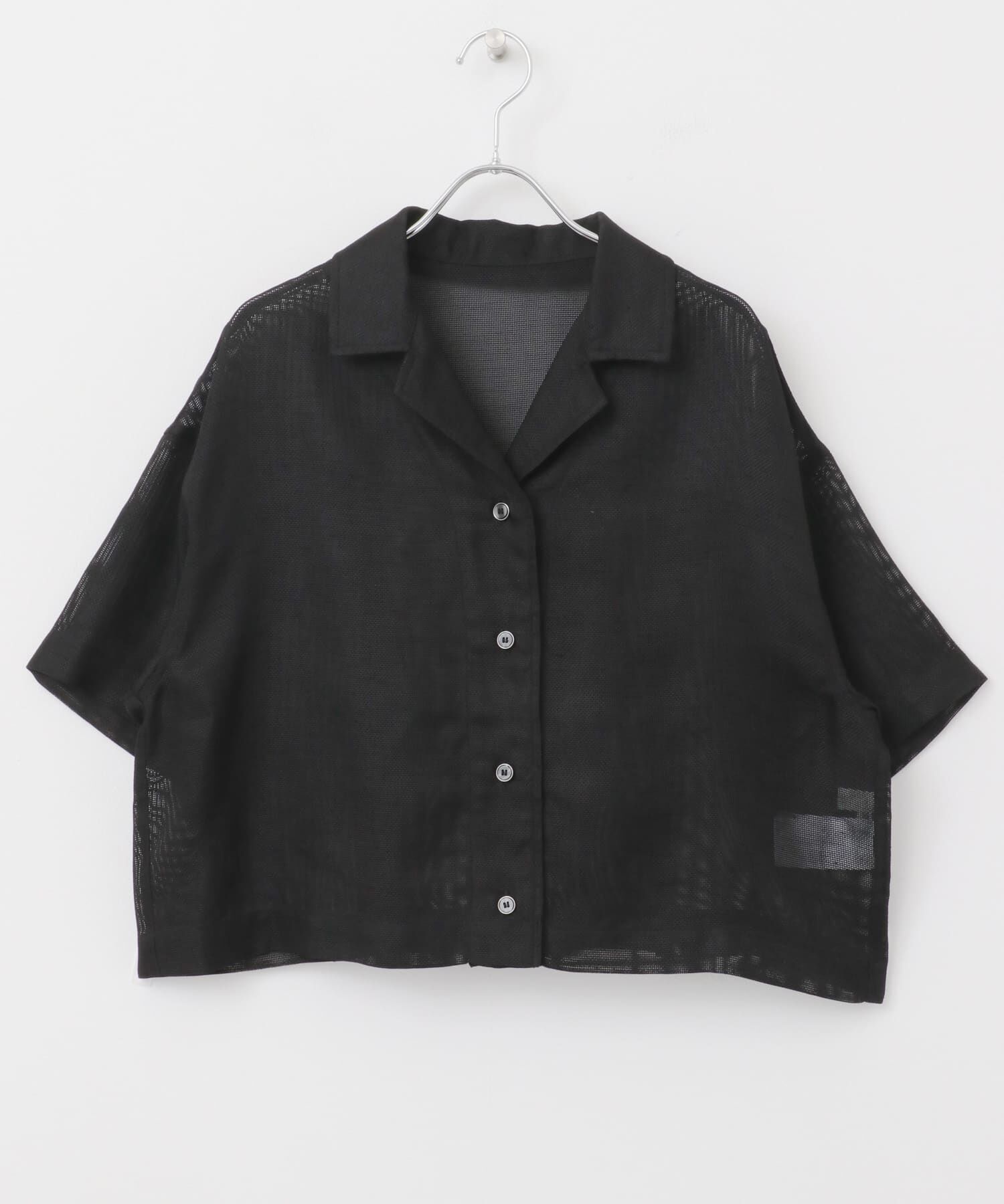 SENSE OF PLACE by URBAN RESEARCH「リネンライクメッシュシャツ」|シャツ・ブラウス|