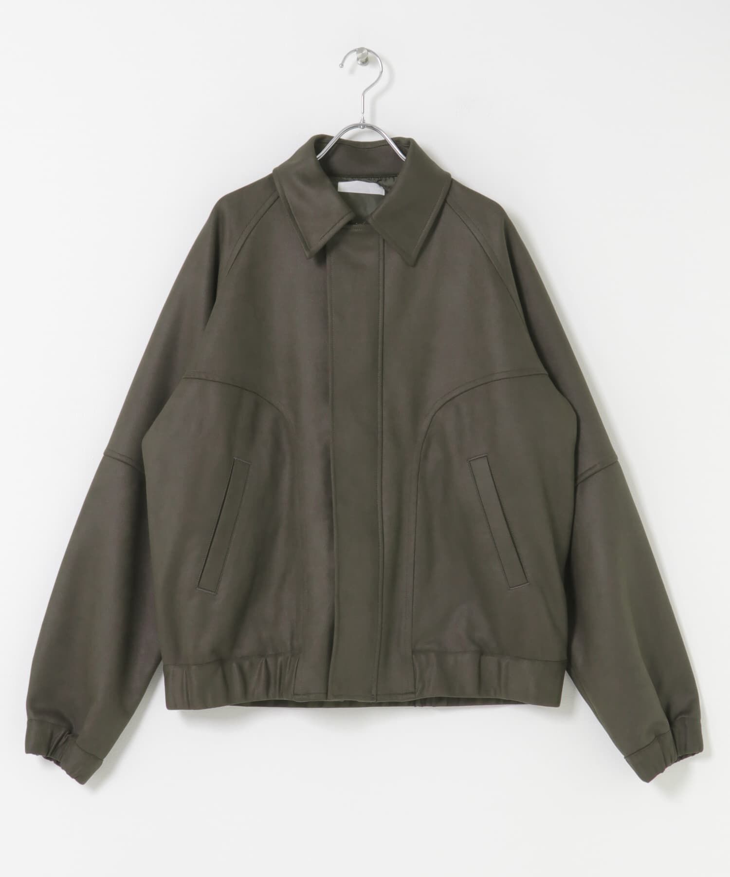 SENSE OF PLACE by URBAN RESEARCH「『ユニセックス』ツイルスエードタッチZIPブルゾン」|ブルゾン・スタジャン|