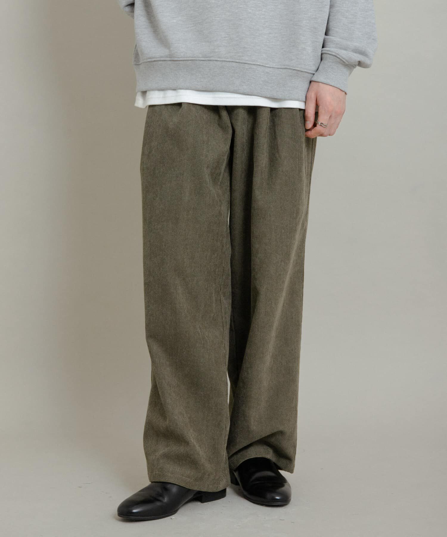 SENSE OF PLACE by URBAN RESEARCH「ブロックコーデュロイワイドスラックス」|その他|