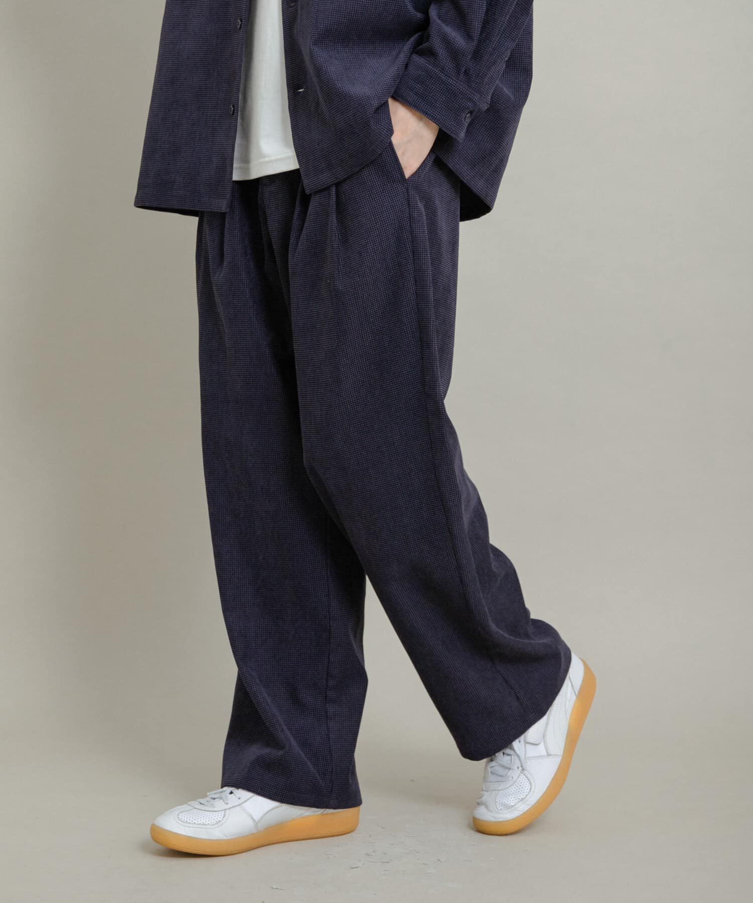 SENSE OF PLACE by URBAN RESEARCH「ブロックコーデュロイワイドスラックス」|その他|