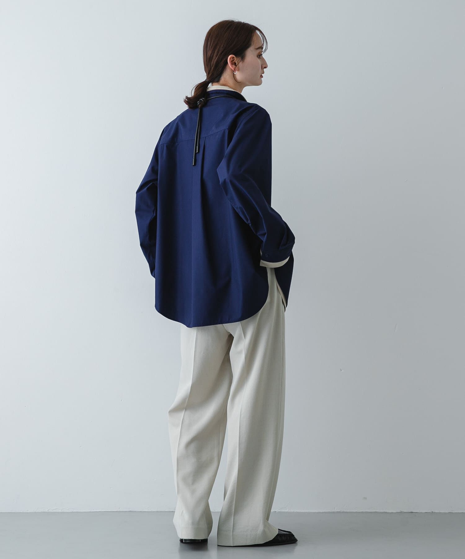 SENSE OF PLACE by URBAN RESEARCH「『WEB限定』フェイクレイヤードルーズシャツ」|シャツ・ブラウス|