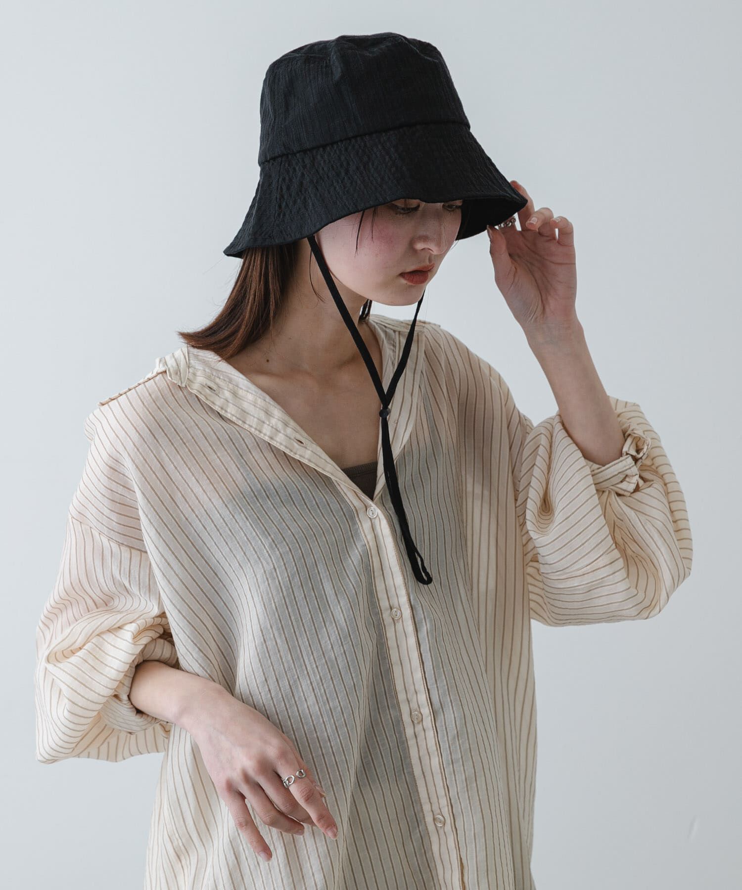 SENSE OF PLACE by URBAN RESEARCH「UVダウンブリムハット」|ハット|