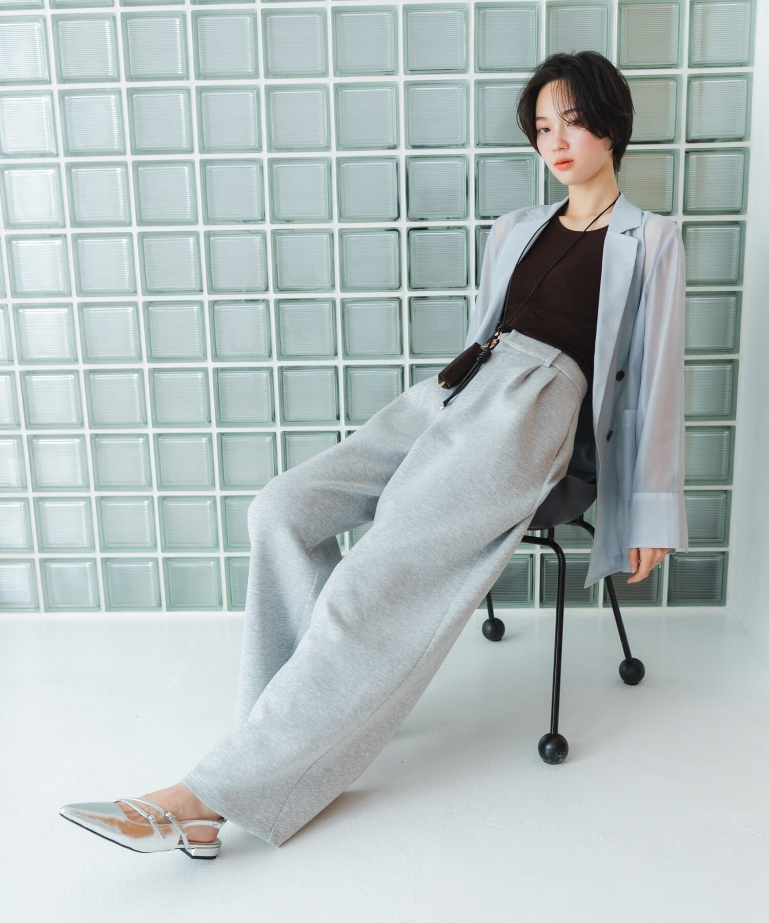 SENSE OF PLACE by URBAN RESEARCH「ポンチスラックスパンツ」|その他|