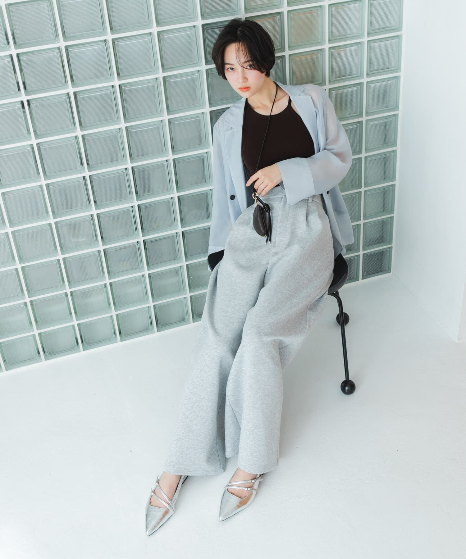 SENSE OF PLACE by URBAN RESEARCH「ポンチスラックスパンツ」|その他|