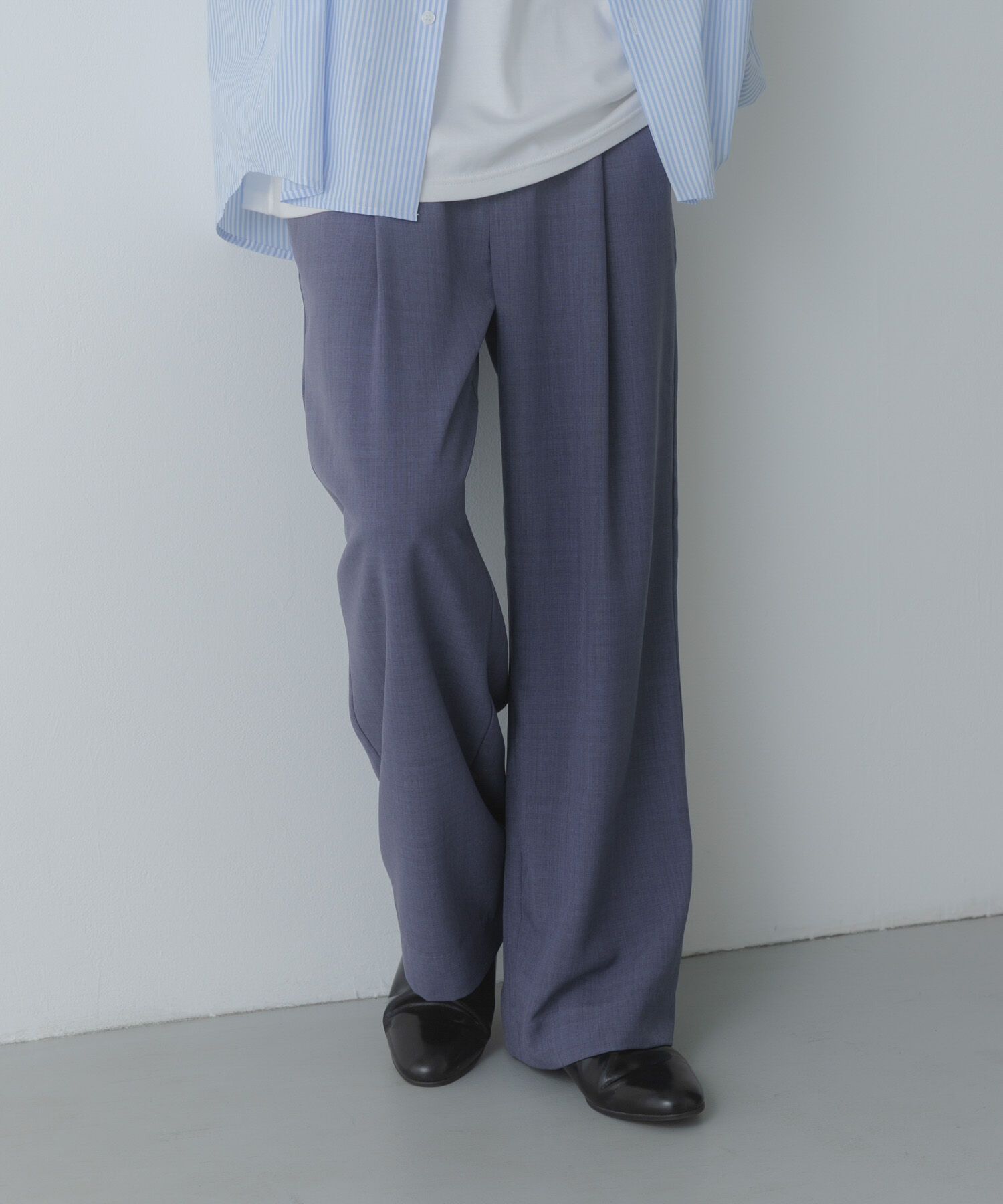 SENSE OF PLACE by URBAN RESEARCH「『UR TECH DRYLUXE』リネンライクワイドパンツ」|その他|