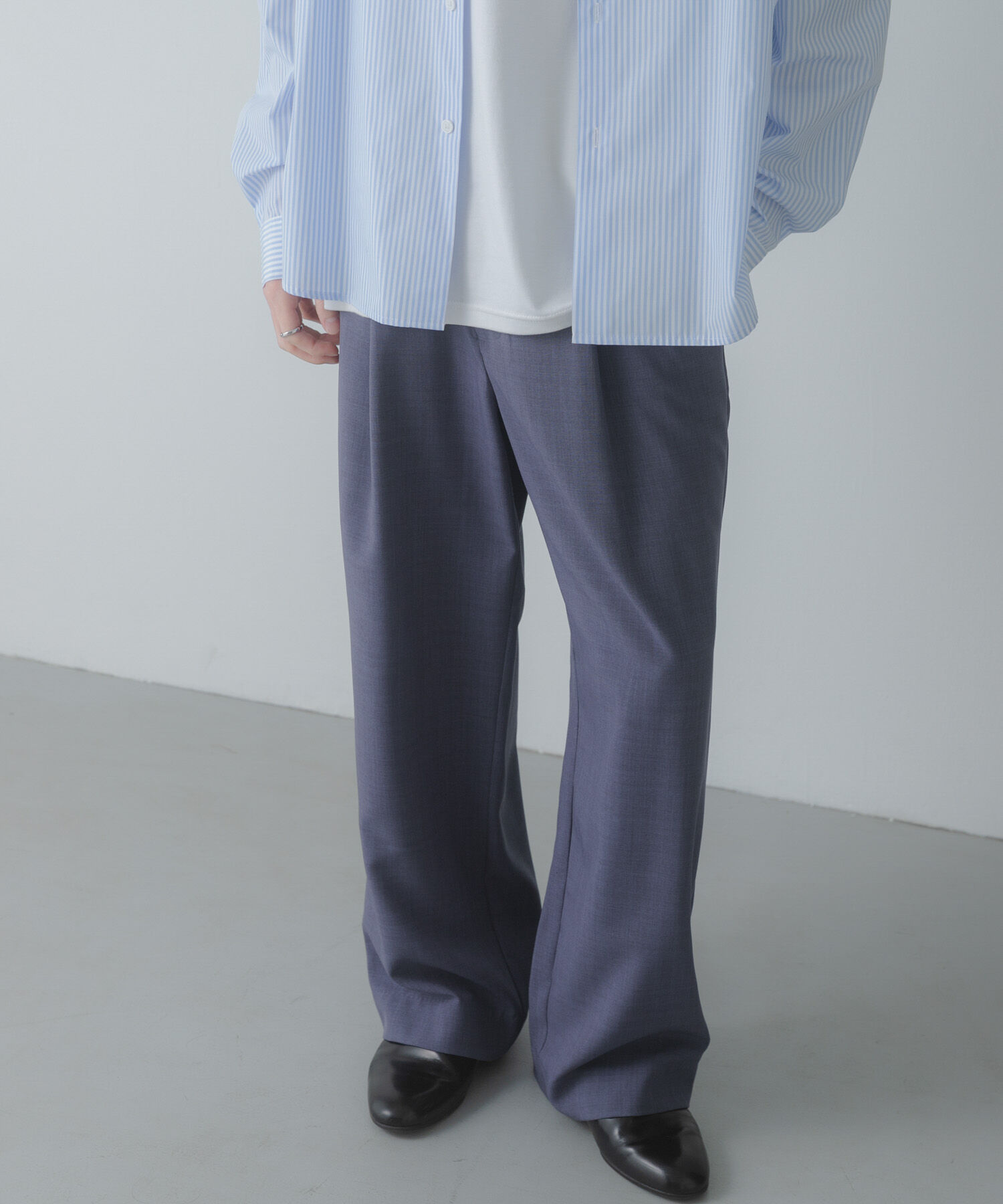 SENSE OF PLACE by URBAN RESEARCH「『UR TECH DRYLUXE』リネンライクワイドパンツ」|その他|