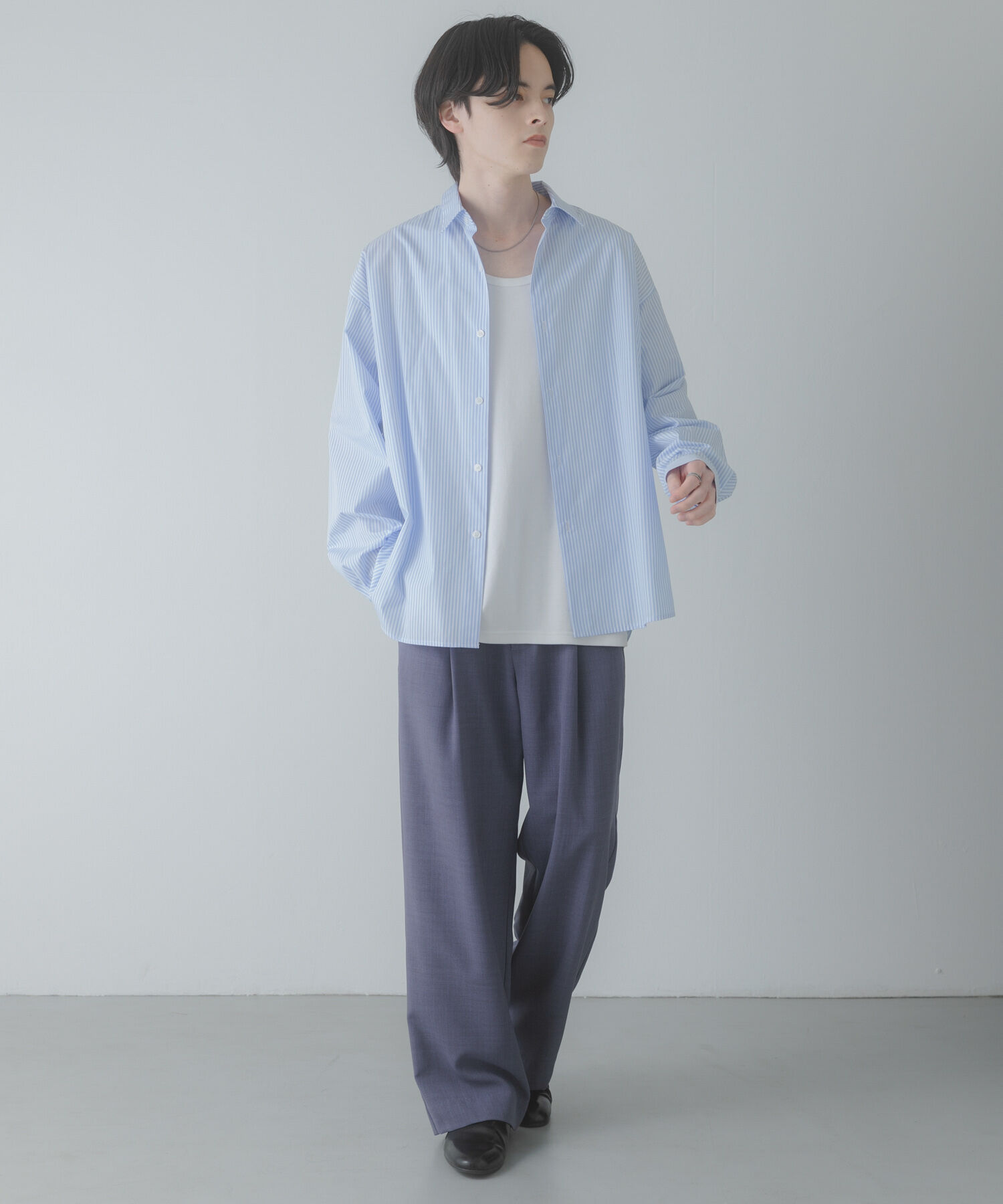 SENSE OF PLACE by URBAN RESEARCH「『UR TECH DRYLUXE』リネンライクワイドパンツ」|その他|