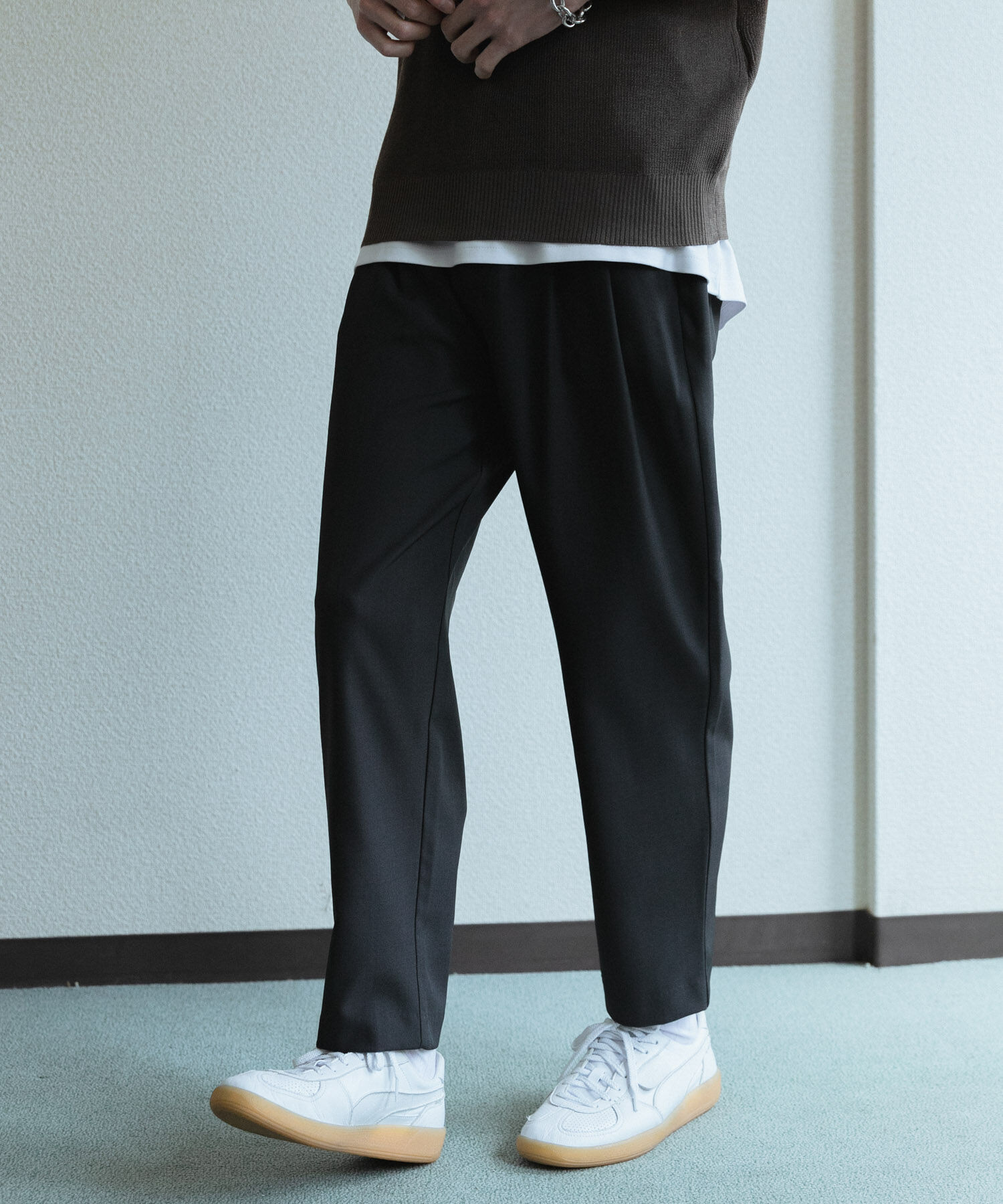 SENSE OF PLACE by URBAN RESEARCH「『速乾』ドライタッチ2タックテーパードパンツ」|その他|