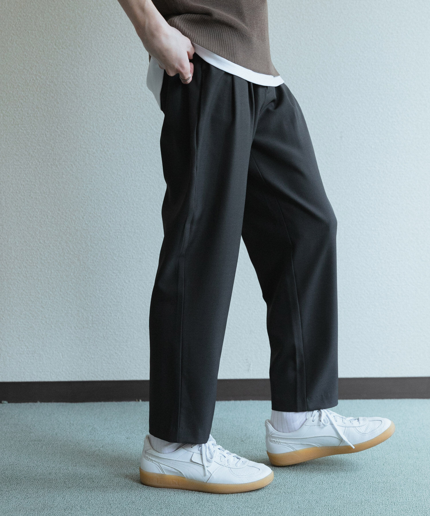 SENSE OF PLACE by URBAN RESEARCH「『速乾』ドライタッチ2タックテーパードパンツ」|その他|