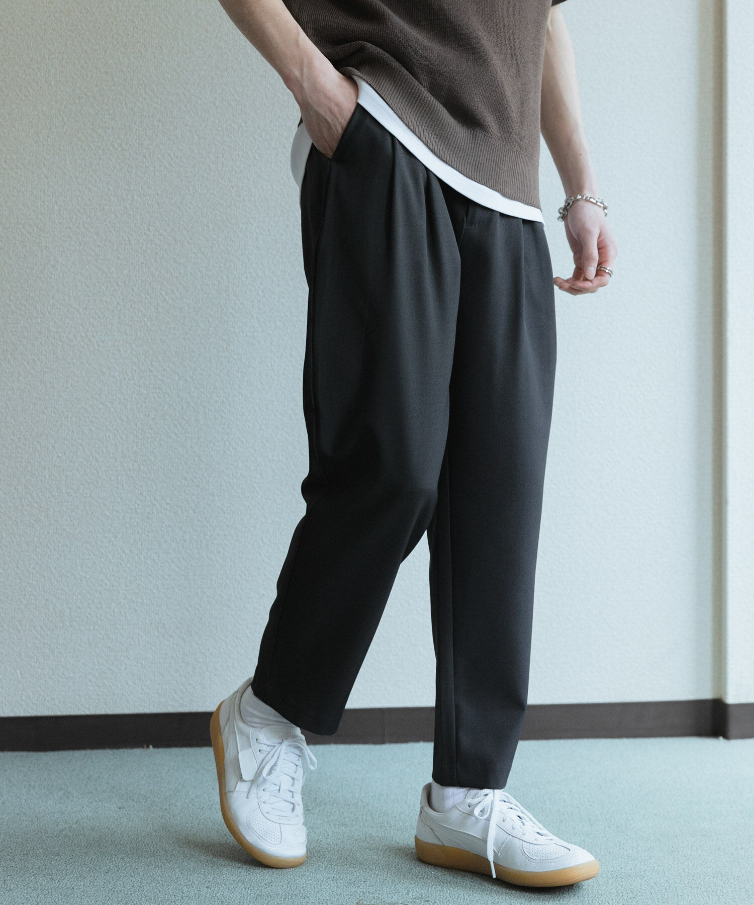 SENSE OF PLACE by URBAN RESEARCH「『速乾』ドライタッチ2タックテーパードパンツ」|その他|