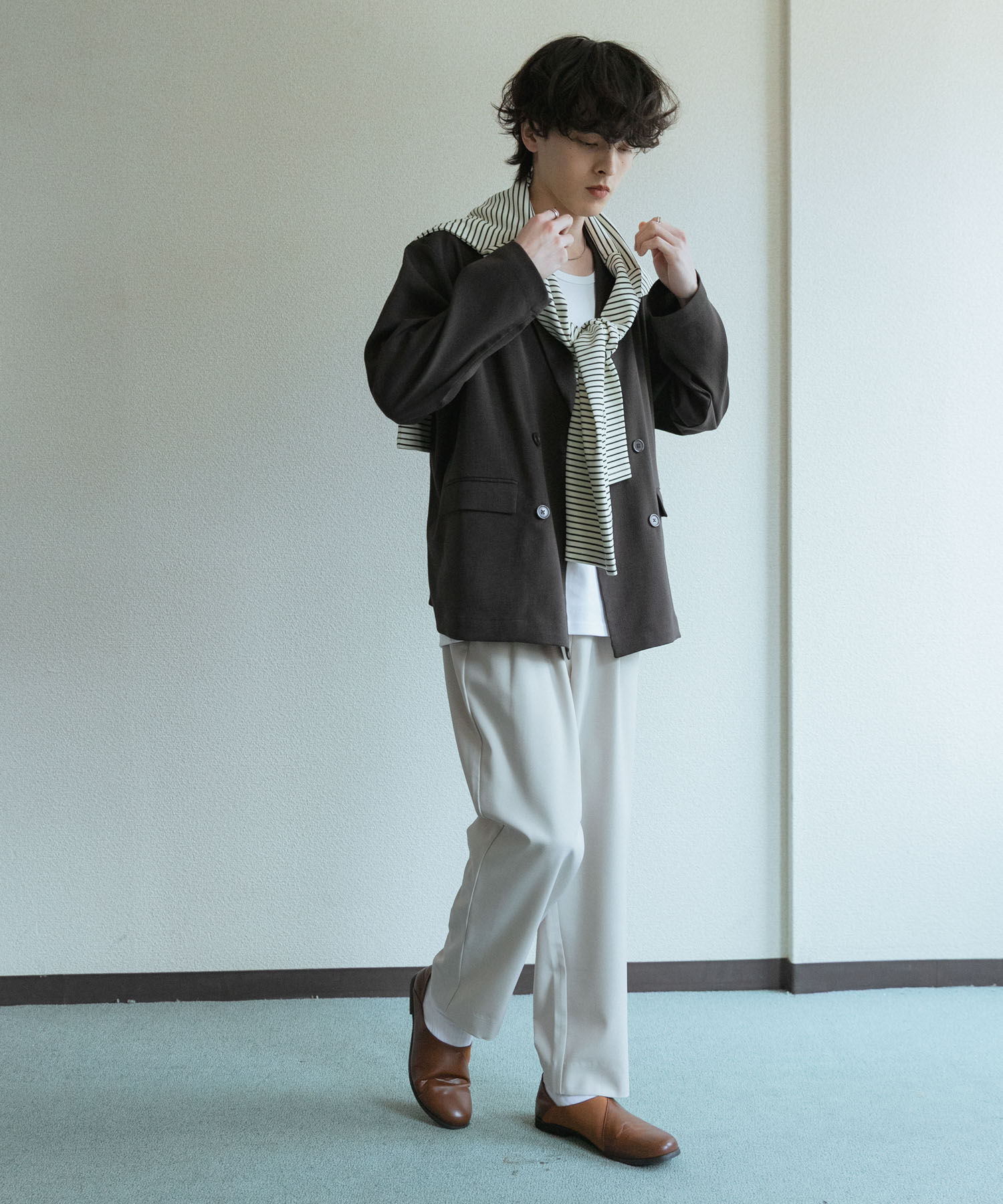 SENSE OF PLACE by URBAN RESEARCH「『速乾』ドライタッチ2タックテーパードパンツ」|その他|