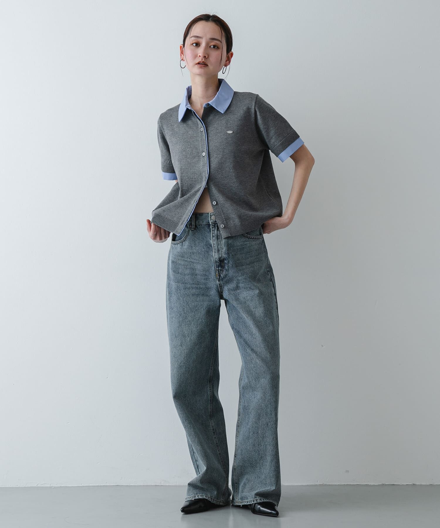 SENSE OF PLACE by URBAN RESEARCH「『洗濯可』シャツドッキングカーディガン」|カーディガン|