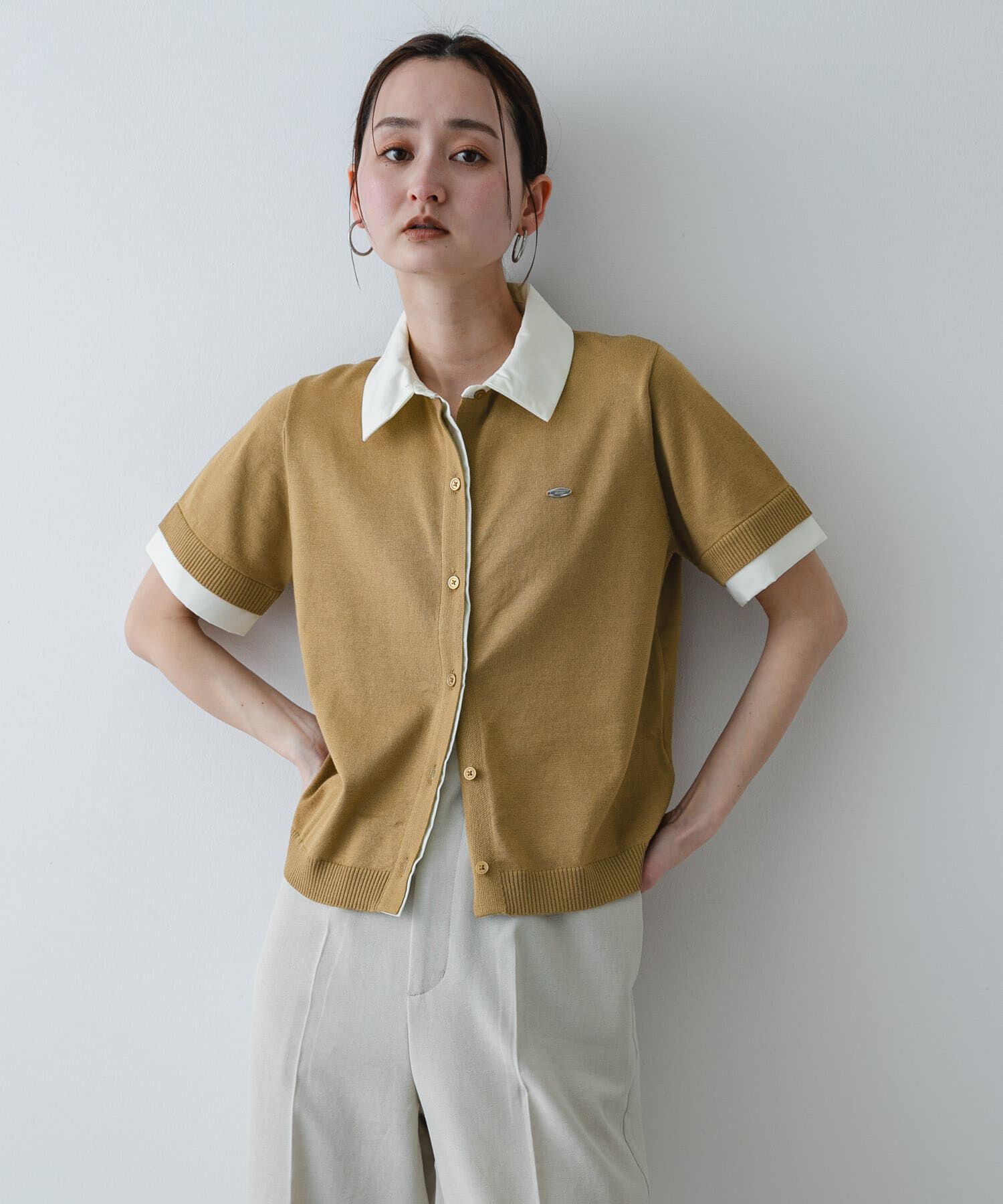 SENSE OF PLACE by URBAN RESEARCH「『洗濯可』シャツドッキングカーディガン」|カーディガン|