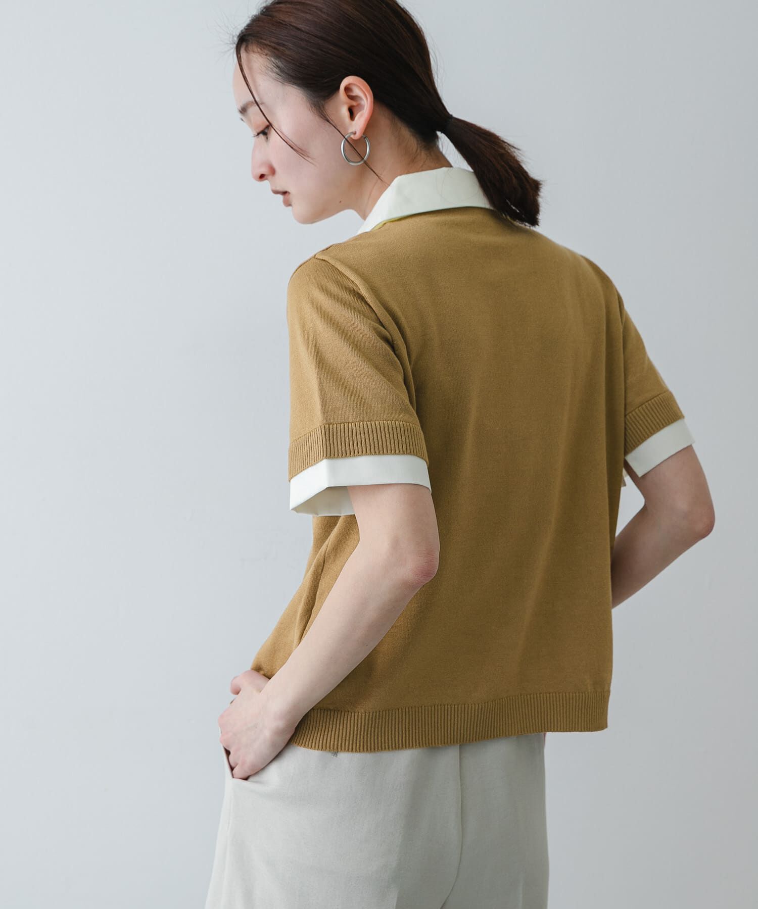 SENSE OF PLACE by URBAN RESEARCH「『洗濯可』シャツドッキングカーディガン」|カーディガン|