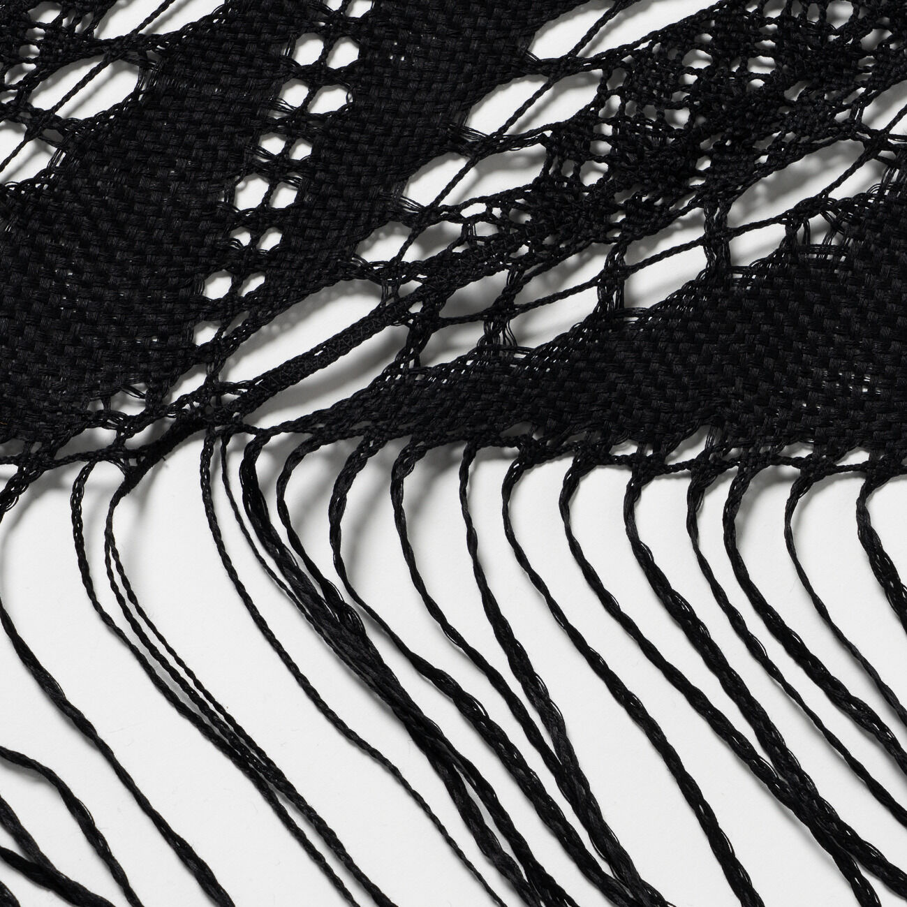  「ASAUCE MELER TRIANGLE LACE STOLE」|マフラー|