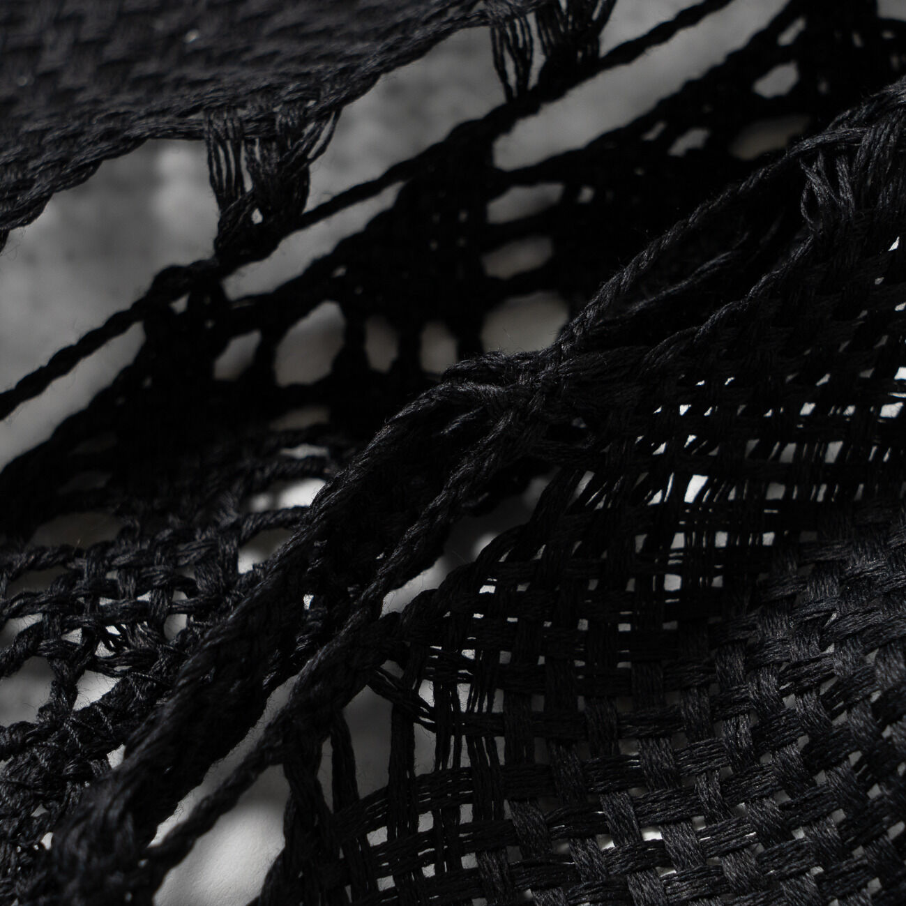  「ASAUCE MELER TRIANGLE LACE STOLE」|マフラー|