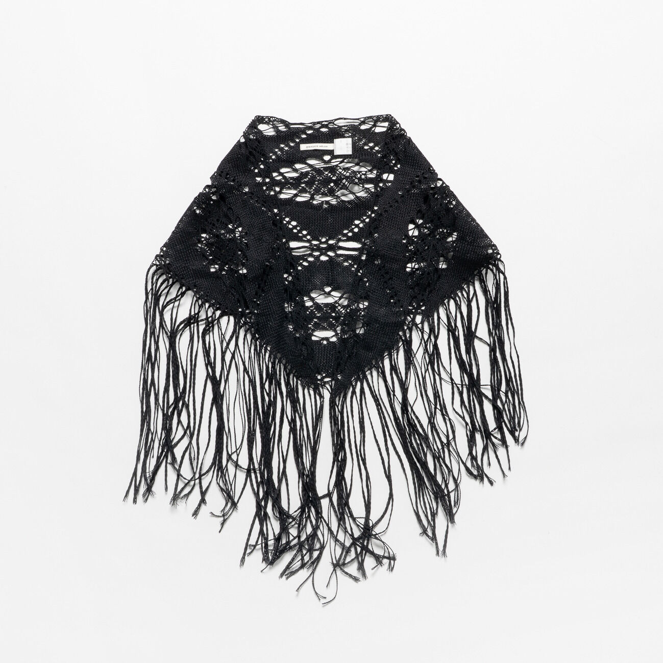  「ASAUCE MELER TRIANGLE LACE STOLE」|マフラー|