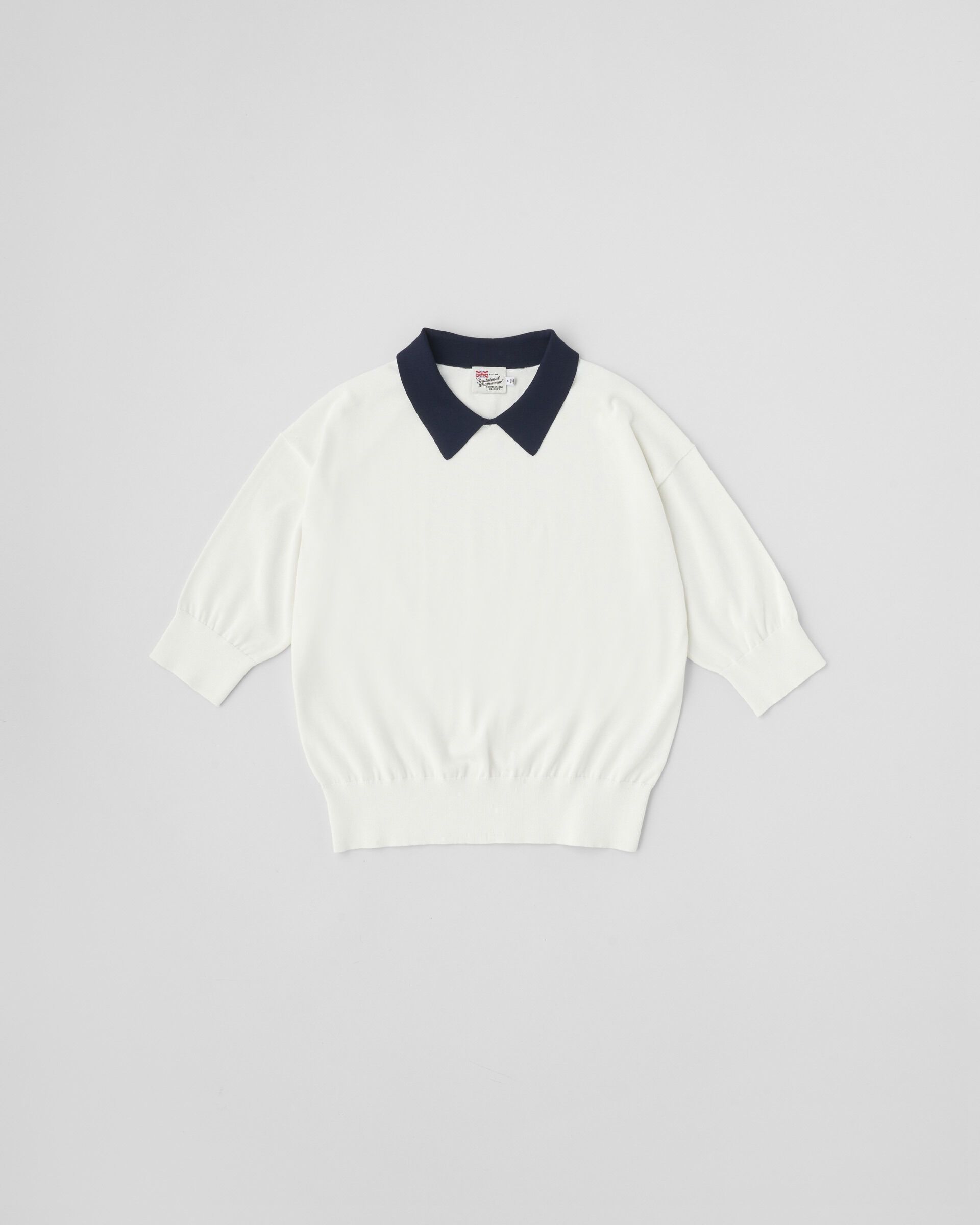 Traditional Weatherwear「MILLOM」|ニット・セーター|ﾎﾜｲﾄ&times;ﾈｲﾋﾞｰ