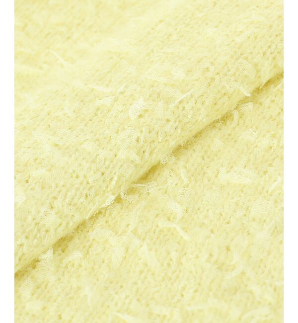 le.coeur blanc「チュール&times;フェザープルオーバー」|ニット・セーター|