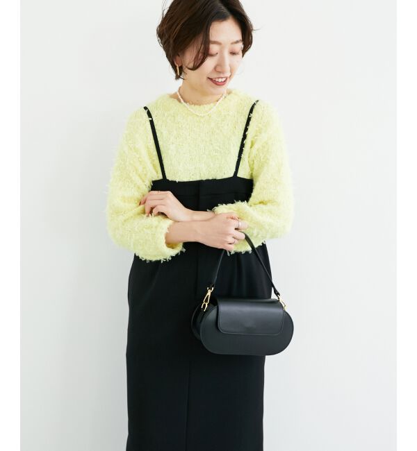 le.coeur blanc「チュール&times;フェザープルオーバー」|ニット・セーター|