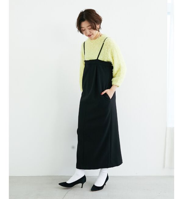 le.coeur blanc「チュール&times;フェザープルオーバー」|ニット・セーター|