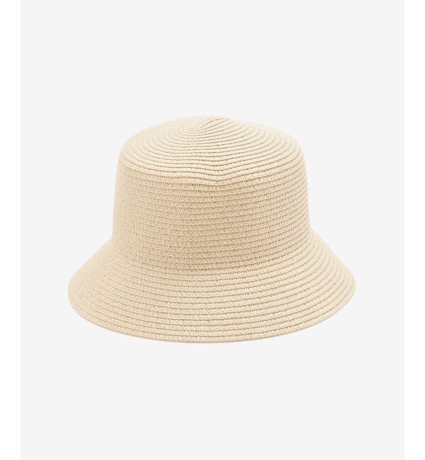 le.coeur blanc「《WEB限定アイテム》ペーパーバケットハット」|ハット|