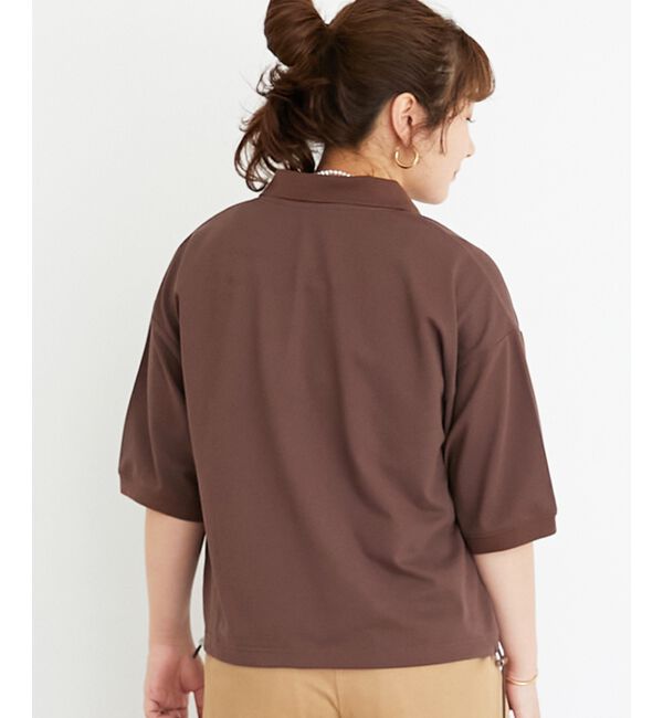  「《手洗い可能》ドロストカノコポロ」|ポロシャツ|